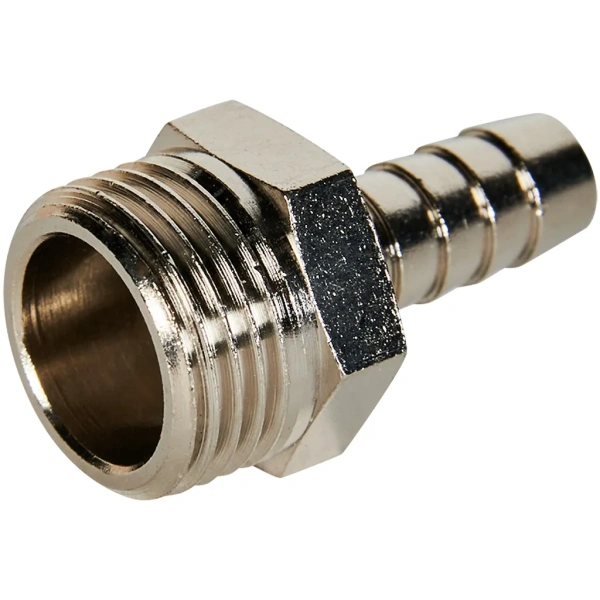 Штуцер 1/2x10 НР никелированный Stout