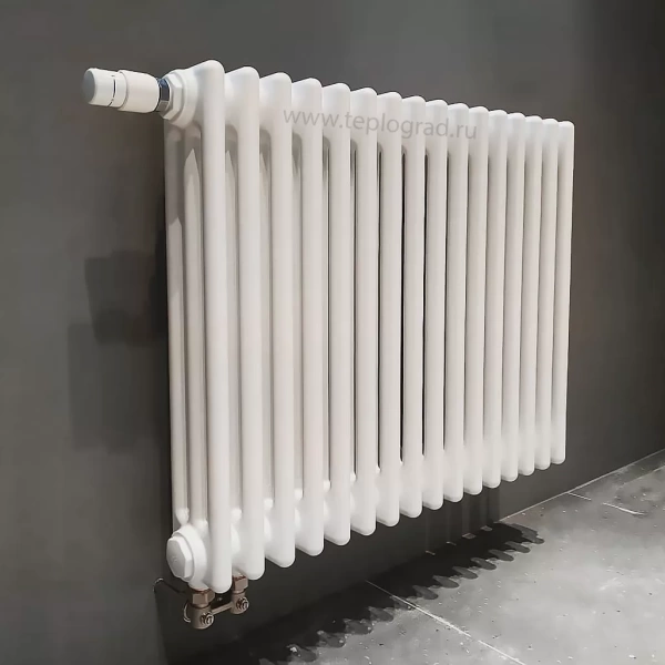 Стальной трубчатый радиатор Zehnder Charleston Completto 3050 20 секций нижнее подключение