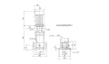 Многоступенчатый вертикальный насос Grundfos CR10-03 A-FJ-A-V-HQQV 1x220/240 50 HZ - 96500917