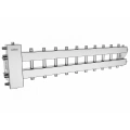 Балансировочный коллектор Gidruss BMSS-150-11DU (до 150 кВт, подкл. котла G 1 1/2, 5+5 контуров G 1, нерж. сталь)