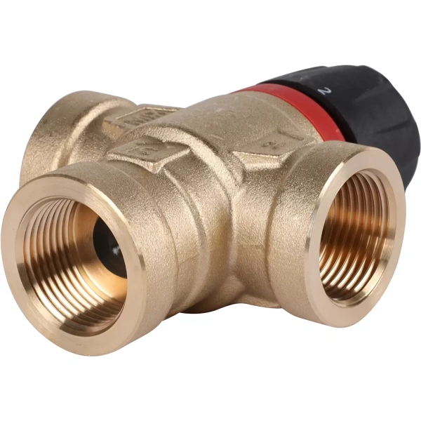 Термостатический смесительный клапан Rommer 3/4 ВР 35-60°С KVs 1.6
