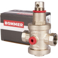 Редуктор давления Rommer 1/2 с выходом под манометр RVS-0008