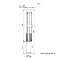 Скважинный насос Grundfos SP 77-7 3x380 6" 16A16907