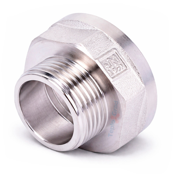 Муфта переходная 2x1 ВН никелированная Zeissler