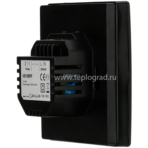 Термостат беспроводной цифровой Salus VS10BRF черный