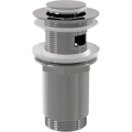 Донный клапан AlcaPlast A391 11/4 click/clack с переливом