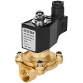Клапан электромагнитный (соленоидный) Stout 1/2, 220В, нормально закрытый, прямого действия