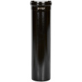 Удлинитель дымохода коаксиальный Stout 80/125 500 мм черный для конденсационных котлов