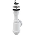 Сифон для раковины AlcaPlast A441-DN50/40 c нержавеющей решеткой