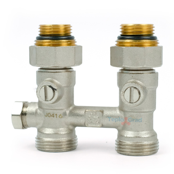 Узел нижнего подключения прямой Zeissler 3/4x1/2 (для однотрубных систем)