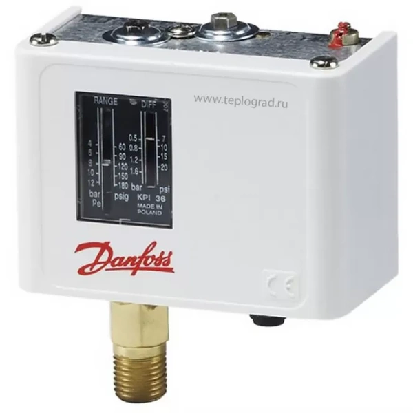 Реле давления Danfoss KPI 36 4-12 бар 1/4
