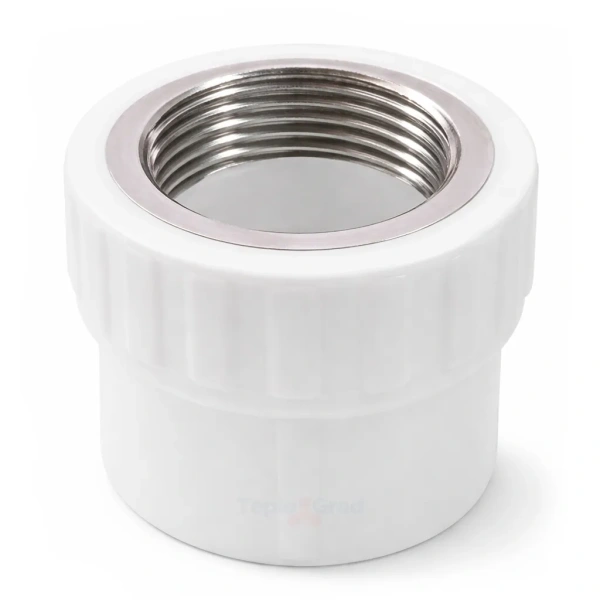 Муфта переходная с внутренней резьбой Valfex 25x1 PP-R