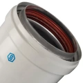 Удлинительная труба Stout Dn 80 1000 мм утепленная