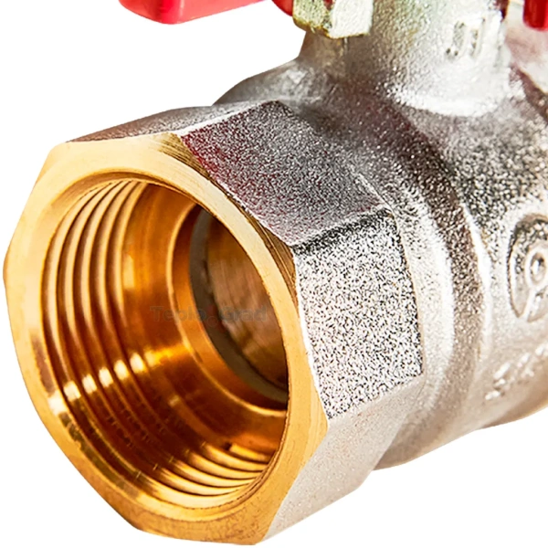 Кран шаровой Rommer НВ 3/4, ручка бабочка