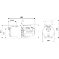 Поверхностный насос Grundfos JP 5-48 99458769