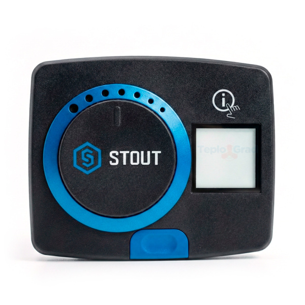 Сервопривод Stout с LED дисплеем и датчиком для фиксированной регулировки температуры