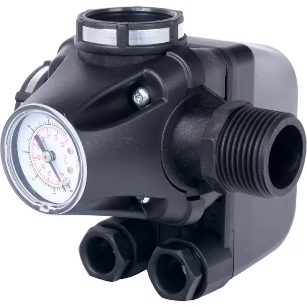 Реле давления Stout PM5-3W 1-5 бар с манометром