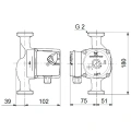 Циркуляционный насос Grundfos UPS 32-40 180 96281389