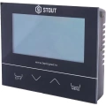 Проводной комнатный двухпозиционный регулятор Stout ST-292v3, черный