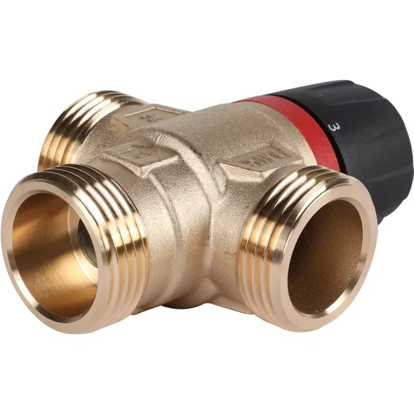 Термостатический смесительный клапан Rommer 1 НР 35-60°С KVs 2.5