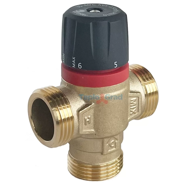 Термостатический смесительный клапан Wester 1 НР 35-60°С KVs 2.5