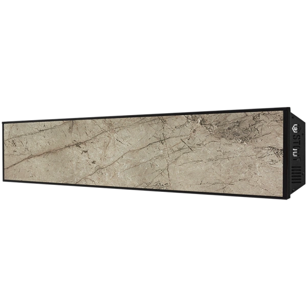 Отопительная панель Stout Grey Stone SCT 120x30 серый гранит