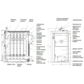 Твердотопливный чугунный котел Viadrus U22 С 3