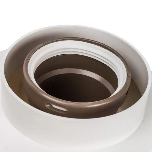 Разделительный адаптер Stout Dn 80/80 мм (совместимый с Baxi) PP-Ryton
