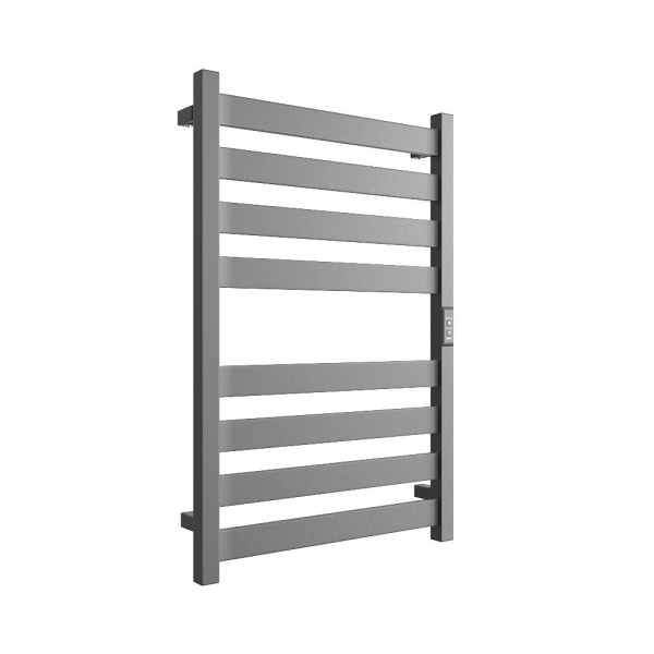 Электрический полотенцесушитель Stout GRUNGE quadro 500x800 графит