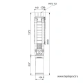 Скважинный насос Grundfos SP 17-18N 3x380 6" 12C01918