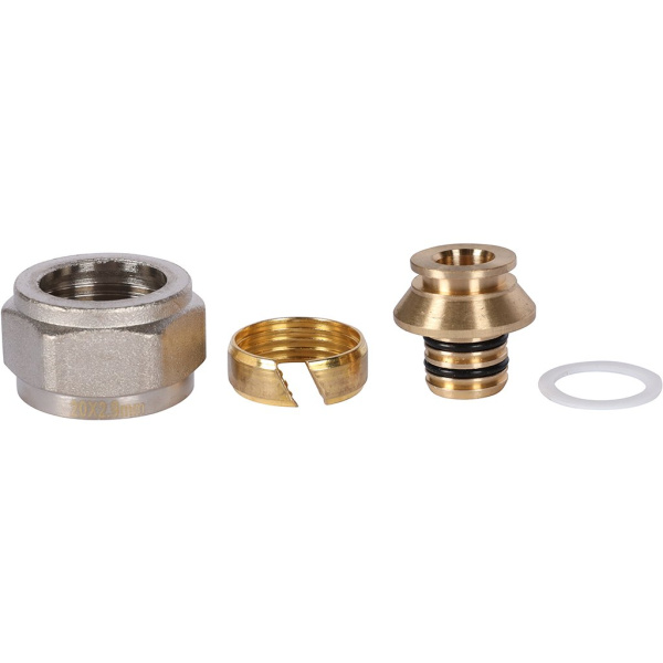 Фитинг компрессионный Rommer для труб PEX-AL-PEXc 20x2,9x3/4