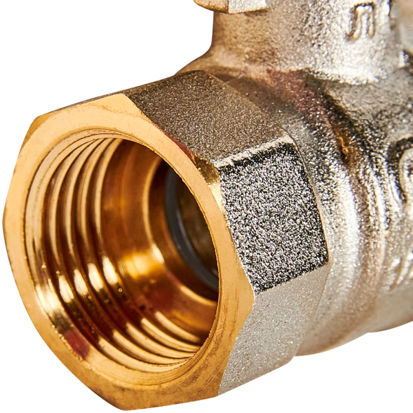 Кран шаровой Rommer НВ 1/2, ручка рычаг