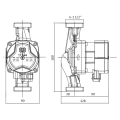 Циркуляционный насос Shinhoo MASTER S 25-8 180