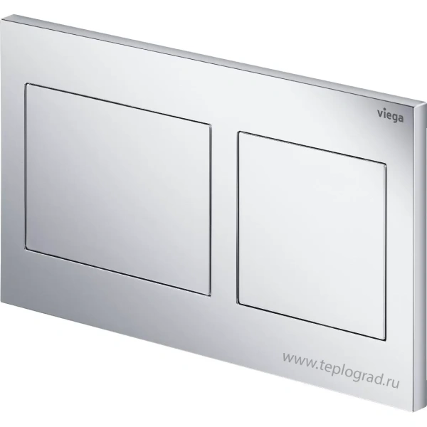 Кнопка смыва Viega Prevista Visign for Style 21 8611.1 для смывных бачков, пластик хром