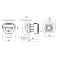 Циркуляционный насос Shinhoo MEGA 40-10F