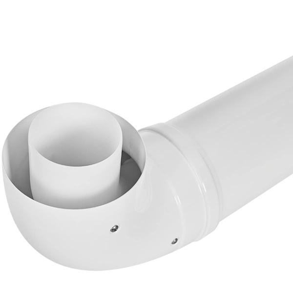 Комплект дымохода конденсационный Rommer 80/125 - 800 мм