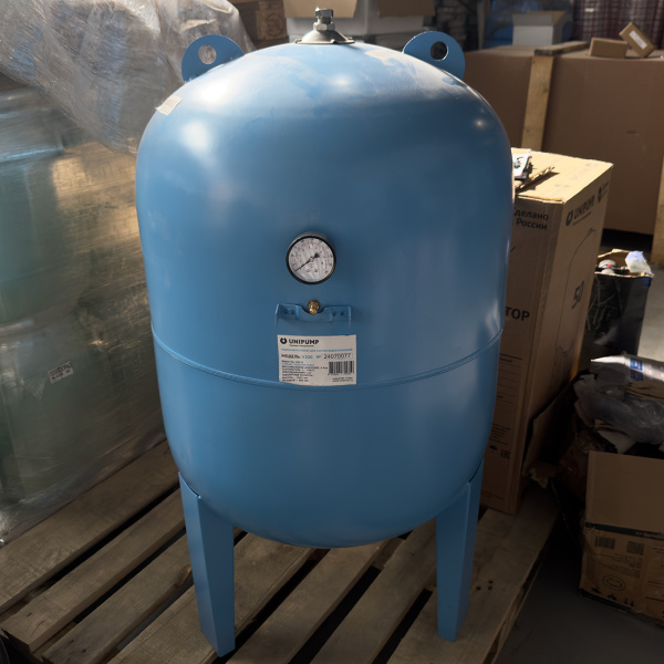 Гидроаккумулятор Unipump 200 л. с манометром Уценка