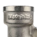 Угольник 3/4x1/2 ВВ никелированный Stout