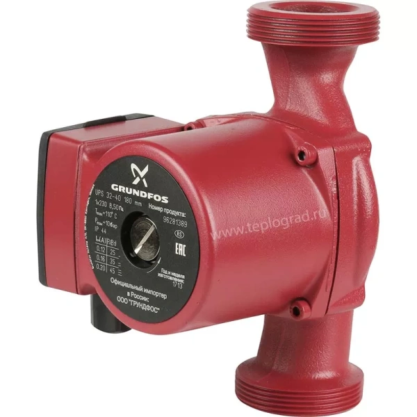 Циркуляционный насос Grundfos UPS 32-40 180 96281389