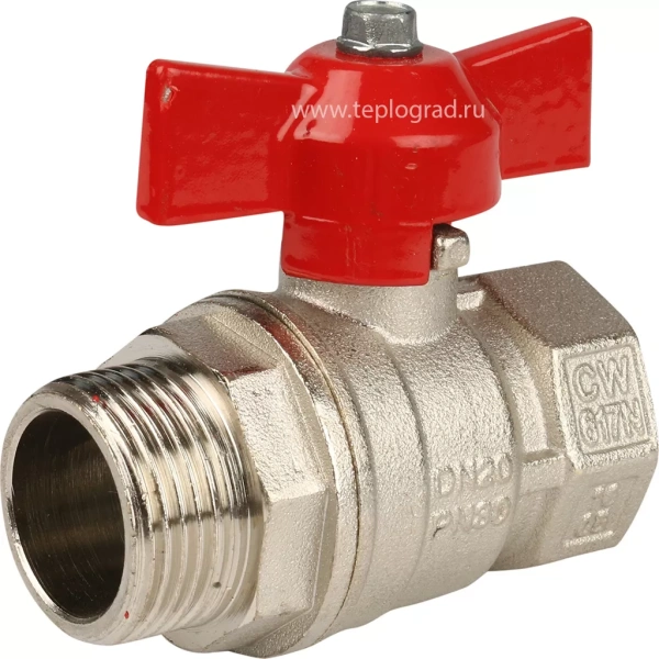 Шаровой кран Itap полнопроходной НР-ВР Ideal 093 3/4
