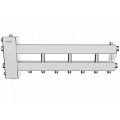 Балансировочный коллектор Gidruss BMSS-150-4D (до 150 кВт, подкл. котла G 1 1/2, 3 контура G 1, нерж. сталь)