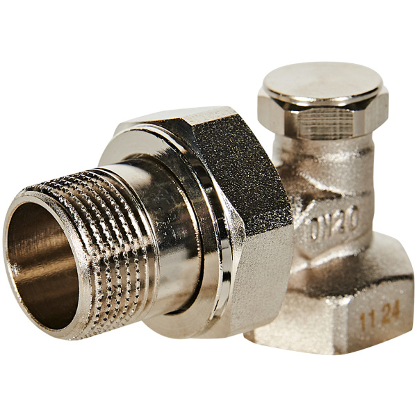 Клапан запорный угловой Rommer 3/4