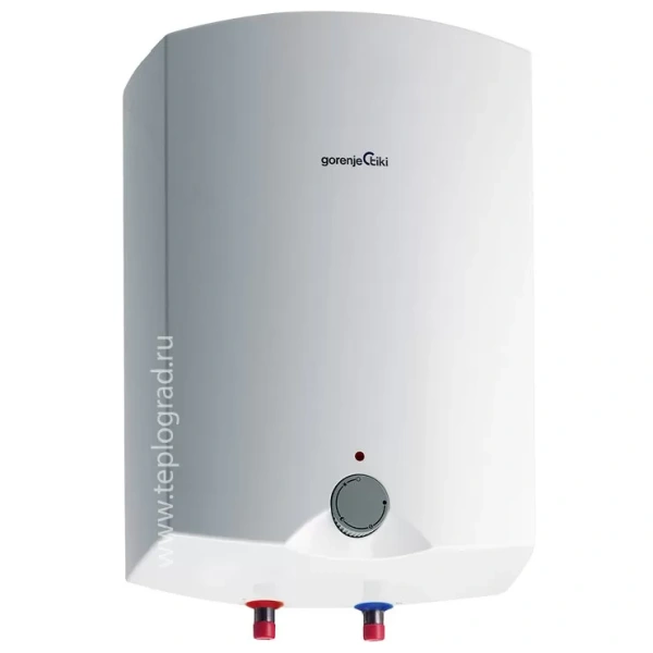 Накопительный водонагреватель Gorenje GT 15 O/V6 устанавливается над мойкой