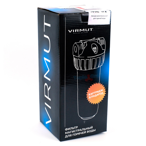Магистральный фильтр Virmut МФГ-12 10SL 1/2 для горячей воды