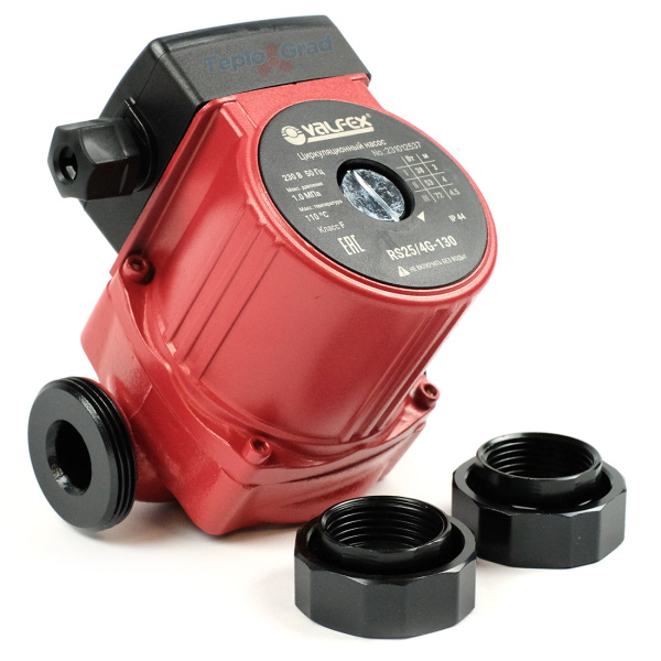 Циркуляционный насос Valfex VCP 25-40G 130мм (с гайками)