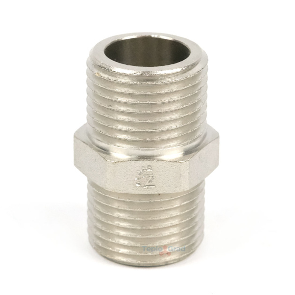 Ниппель 3/8 НН никелированный Zeissler