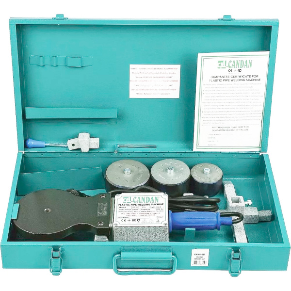 Сварочный аппарат CANDAN CM-04 SET для полипропиленовых труб