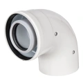 Отвод конденсационный Rommer 60/100 90°