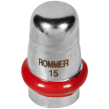 Заглушка 15 Rommer из нержавеющей стали прессовой