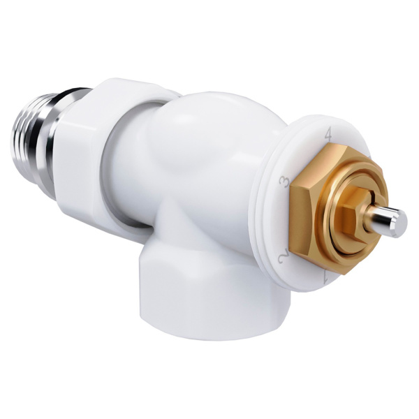 Набор термостатический осевой Royal Thermo Design 1/2" М30х1,5 (белый)